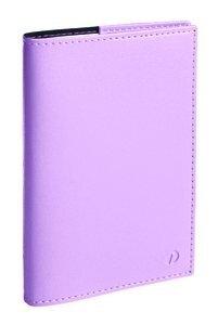 AGENDA ANUAL (2027) QUO VADIS AFFAIRES PRESTIGIO SP SOHO SOBRECUBIERTA COSIDA tapa SIMIL PIEL 100x150 S/V 2 PAG. VIOLETA