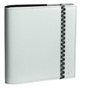 AGENDA ANUAL (2027) QUO VADIS TIME&LIFE MEDIUM ML SOBRECUBIERTA WIRE-O tapa SIMIL PIEL CON GOMA 160x160 S/V 2 PAG. BLANCO