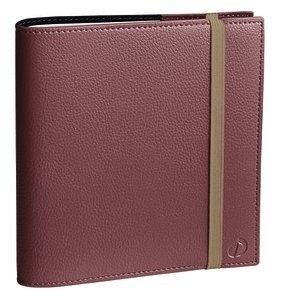 AGENDA ANUAL (2027) QUO VADIS TIME&LIFE MEDIUM ML SOBRECUBIERTA WIRE-O tapa SIMIL PIEL CON GOMA 160x160 S/V 2 PAG. CHAMPAGNE MET