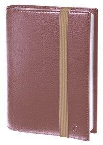 AGENDA ANUAL (2027) QUO VADIS TIME&LIFE LARGE ML SOBRECUBIERTA WIRE-O tapa SIMIL PIEL CON GOMA 160x240 S/V 2 PAG. CHAMPAGNE META
