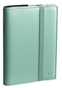 AGENDA ANUAL (2027) QUO VADIS TIME&LIFE LARGE ML SOBRECUBIERTA WIRE-O tapa SIMIL PIEL CON GOMA 160x240 S/V 2 PAG. PLATA METALIZA