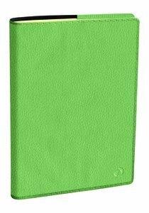 AGENDA ANUAL (2027) QUO VADIS NOTE 27 SP MARLOW SOBRECUBIERTA COSIDA tapa SIMIL PIEL 210x270 S/V CON NOTAS VERDE ALMENDRA