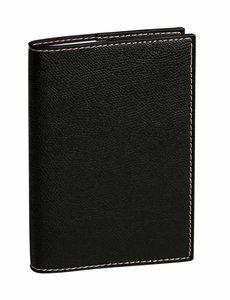 AGENDA ANUAL (2027) QUO VADIS CONSUL SP CLUB SOBRECUBIERTA COSIDA tapa SIMIL PIEL A4 S/V 2 PAG. NEGRO