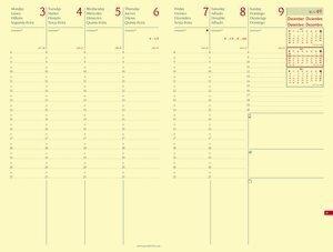 RECAMBIO AGENDA ANUAL (2027) QUO VADIS MINISTRE PRESTIGIO SP 240x160 S/V 2 PAG.