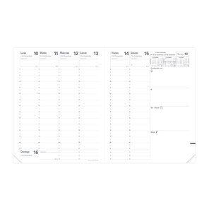 RECAMBIO AGENDA ANUAL (2027) QUO VADIS PRESIDENT SP 210x270 S/V 2 PAG.