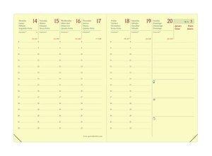 RECAMBIO AGENDA ANUAL (2027) QUO VADIS RANDONNEE PRESTIGIO SP 90x125 S/V 2 PAG.